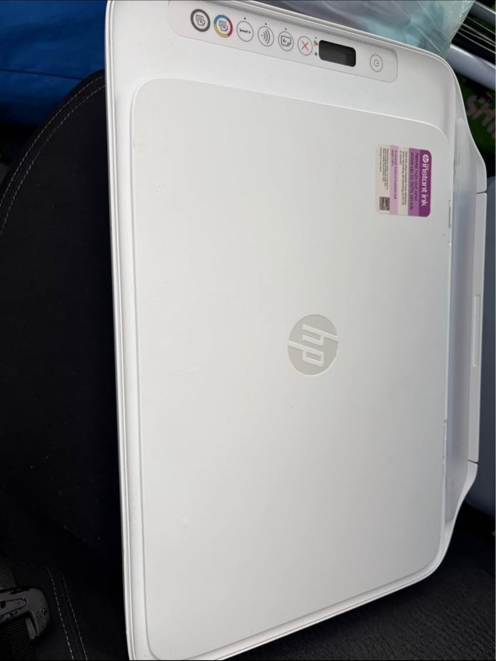 HP White All‑in‑One Compact Printer
